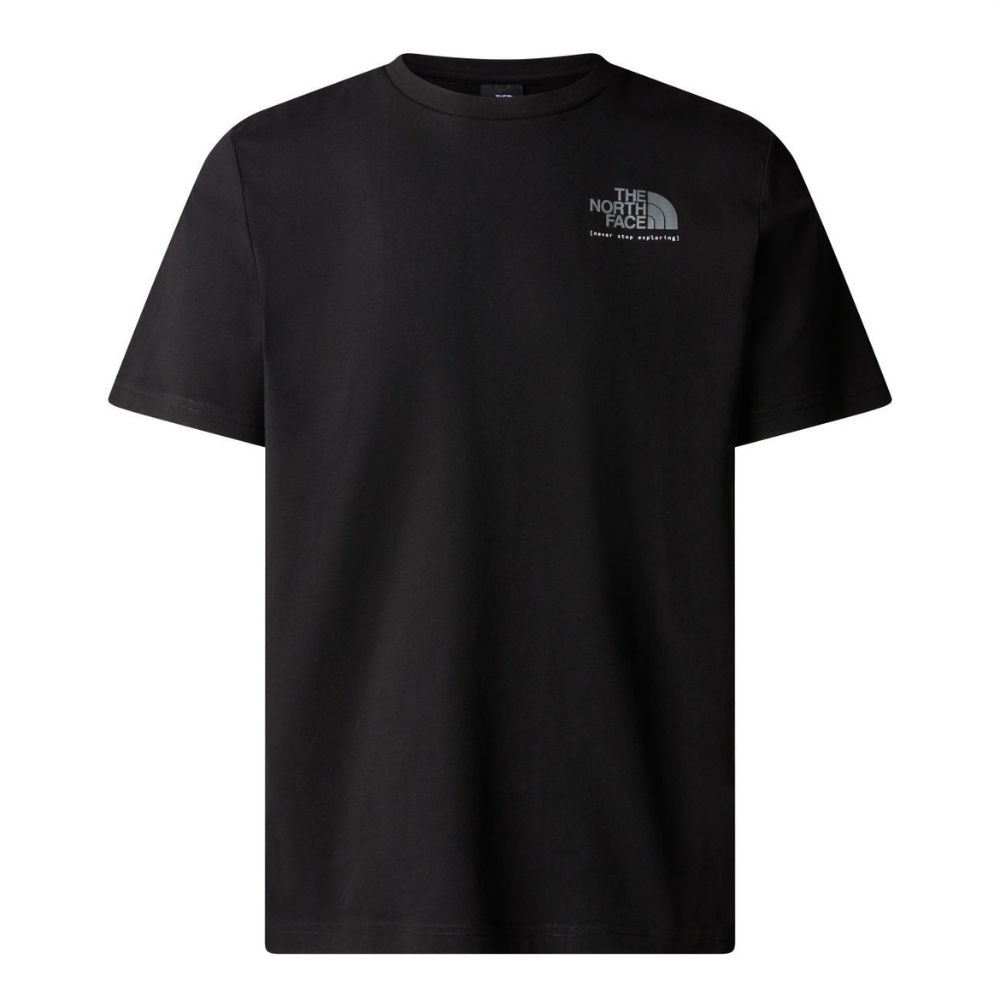 THE NORTH FACE ROUND NECK BLACK TSHIRT
