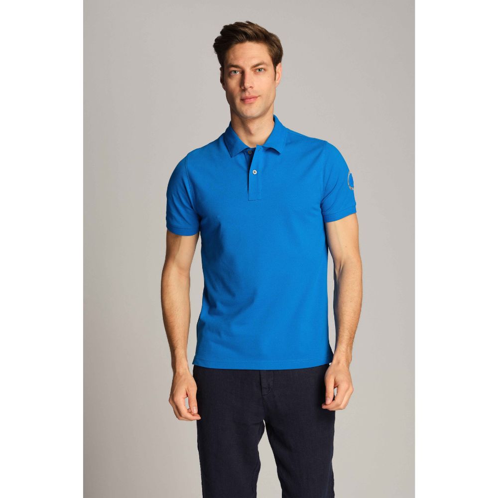 RUCK AND MAUL BLUE POLO SHIRT