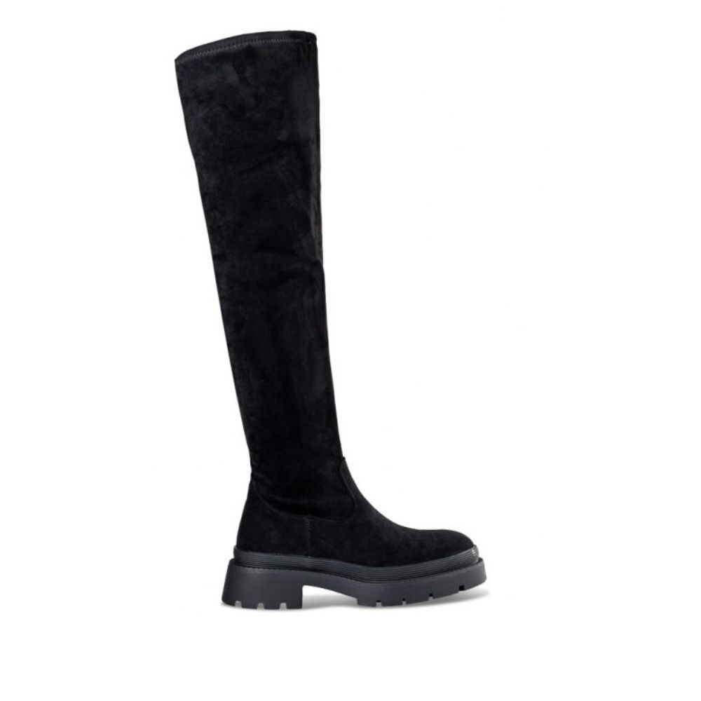 ENVIE OVER THE KNEE BLACK BOOTS