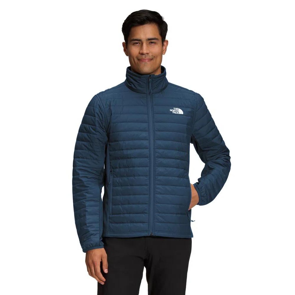 THE NORTH FACE NAVY QUILTED JACKET