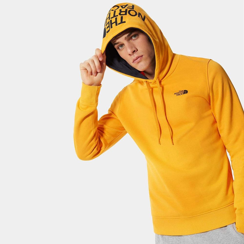 THE NORTH FACE YELLOW HOODIE