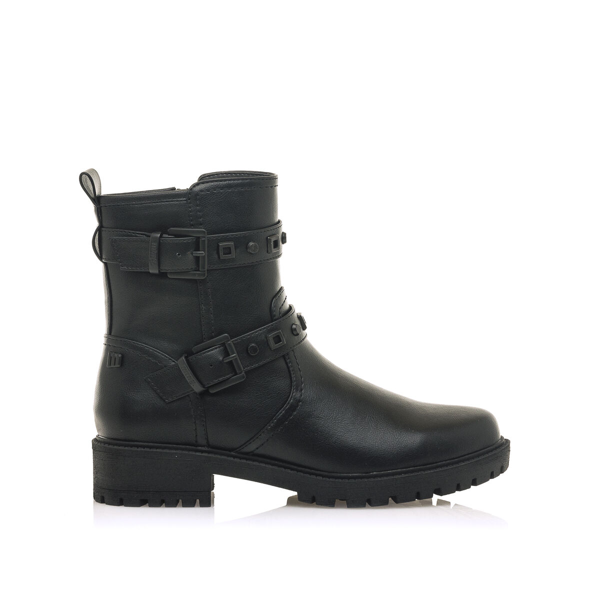 MTNG WOMEN BLACK ANKLE BOOTS