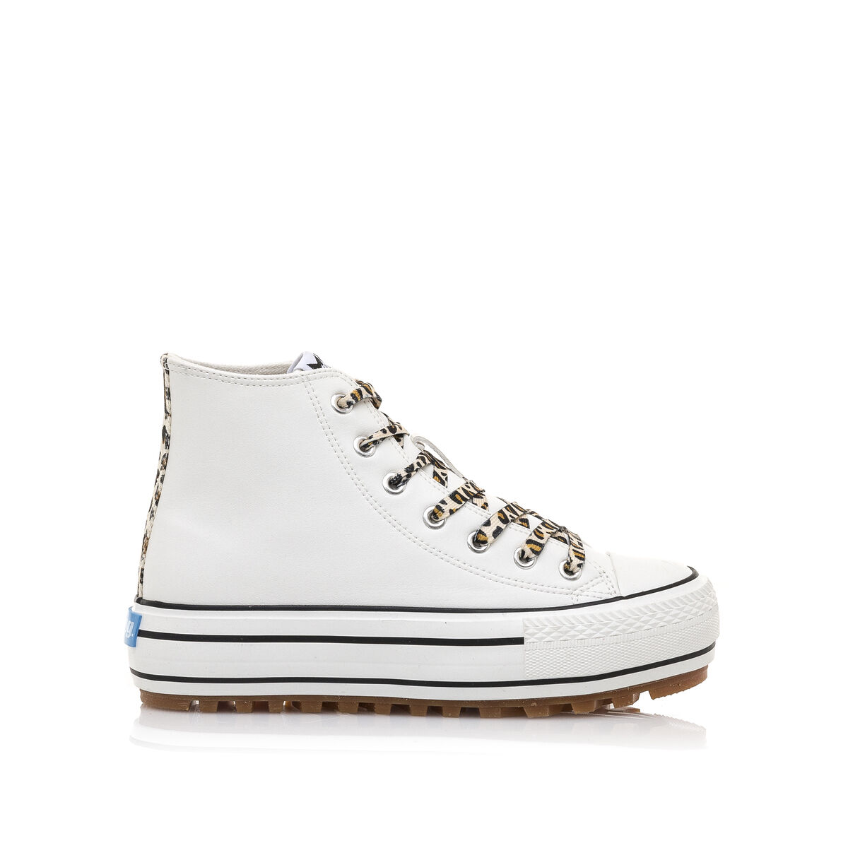 MTNG HIGH TOP WHITE SNEAKERS